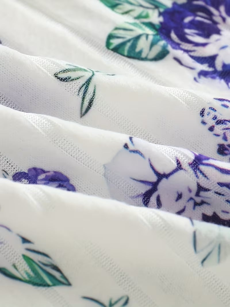 Girls' Ribbed Knit Long Sleeve Dress - Floral, Heart Print & Solid Colors | Cozy & Stylish Toddler Kids Dresses"