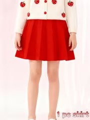 Lavender Pleated Skirt for Girls – Soft, Stylish & Comfortable Kids Wear