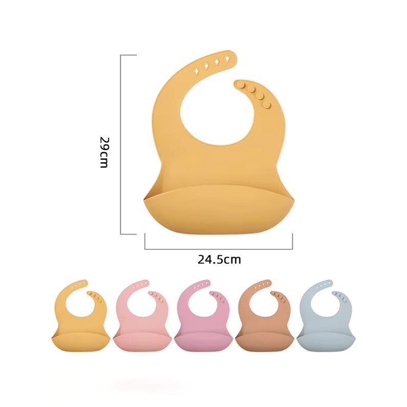 17-Piece Baby Led Weaning Set – Food-Grade Silicone Feeding Kit for Babies | Suction Bowl, Divided Plate, Bib, Sippy Cup & Utensils