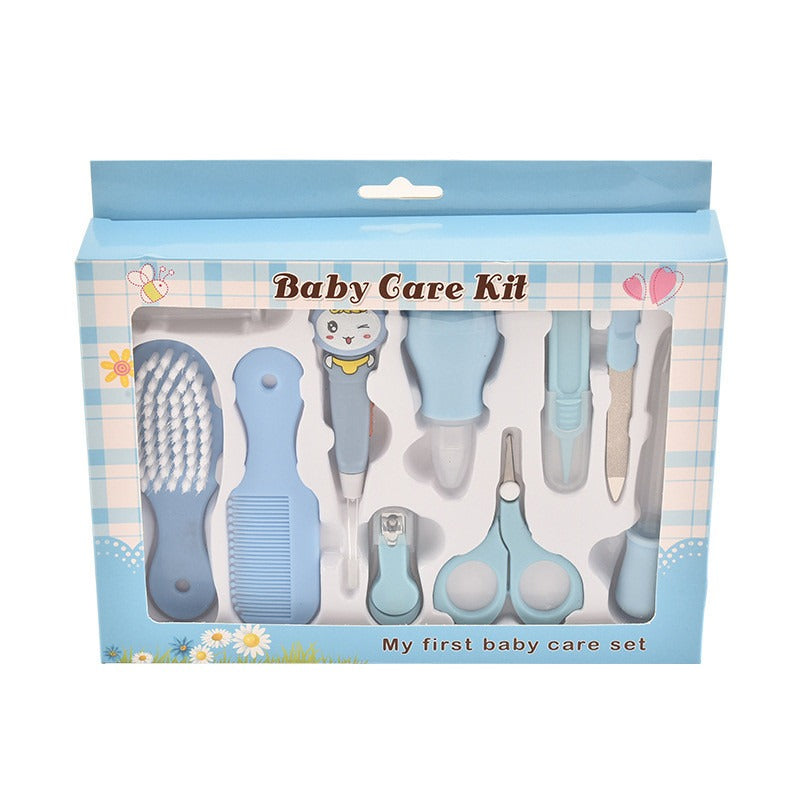 Baby Care Kit – 10/13 Pcs Newborn Grooming & Health Set | Safe & Gentle Essentials